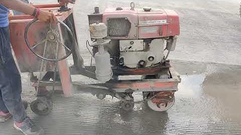 Hard Texturing on PQC Concrete | Highway Road |