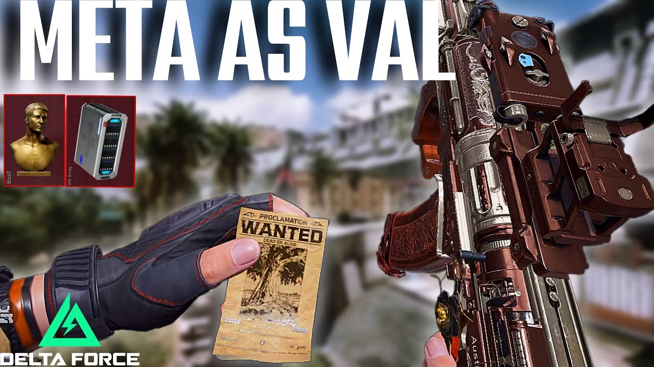 META AS VAL WITH SAEED MODE GOES HARD | DELTA FORCE INTENSE GAMEPLAY