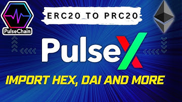 In 2 min. Import ERC20 and HEX Tokens to Pulsechain using PulseX  | Tutorial