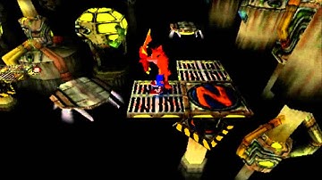 Crash Bandicoot 100% - Part 22: Generator Room (Orange Gem)