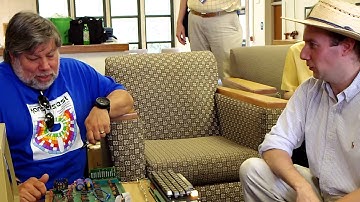 Woz and Apple I at KansasFest 2013