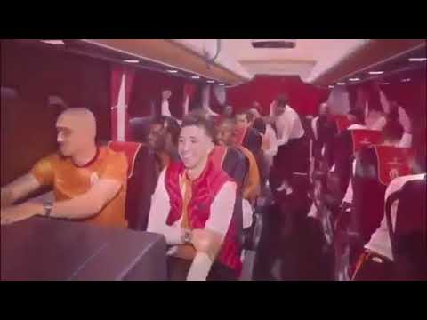 GALATASARAY TAKIM OTOBÜSÜ ADANMIŞ HAYATLAR (TÜM TAKIM EĞLENİYOR)