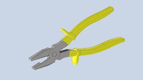 Midterm Project - Making Combination Pliers with Autodesk Inventor