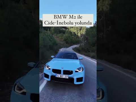 BMW test sürüşünü Kastamonu sahil yolunda gerçekleştirdi