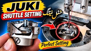 juki shuttle setting | juki machine shuttle timing adjustment | #juki #machine #settings