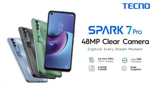 Tecno spark 7 pro Unboxing||48MP Camera||G80 Processor||5000 mAH Battery||6.6 Inch display||