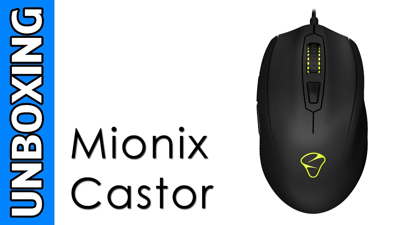 Mionix Castor Unboxing
