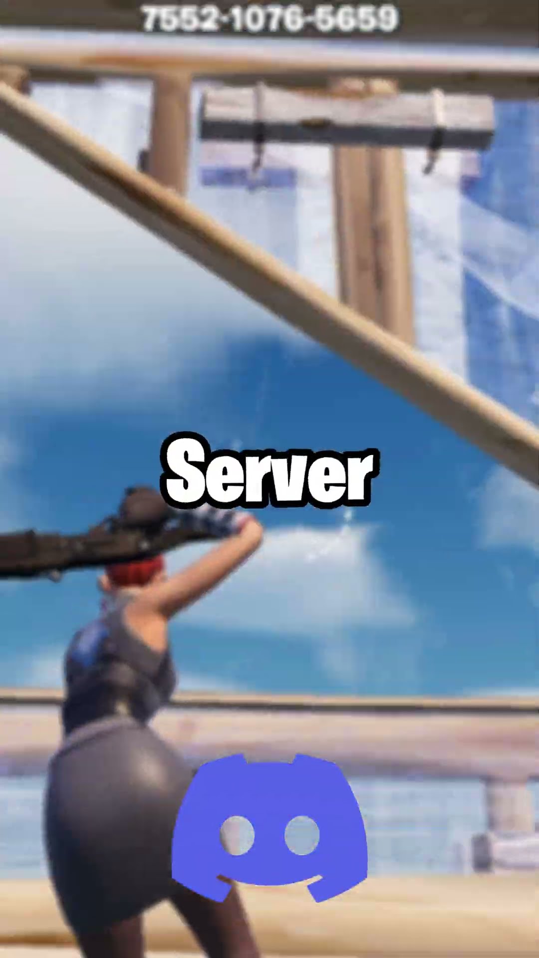 I have a DISCORD SERVER!? #discord #fortnite #shorts