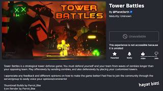 Tower Battles Kapandı Hayat Bitti