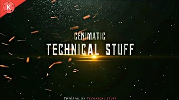 3D Movie Title intro on Android in Kinemaster in Hindi | for YouTube Videos