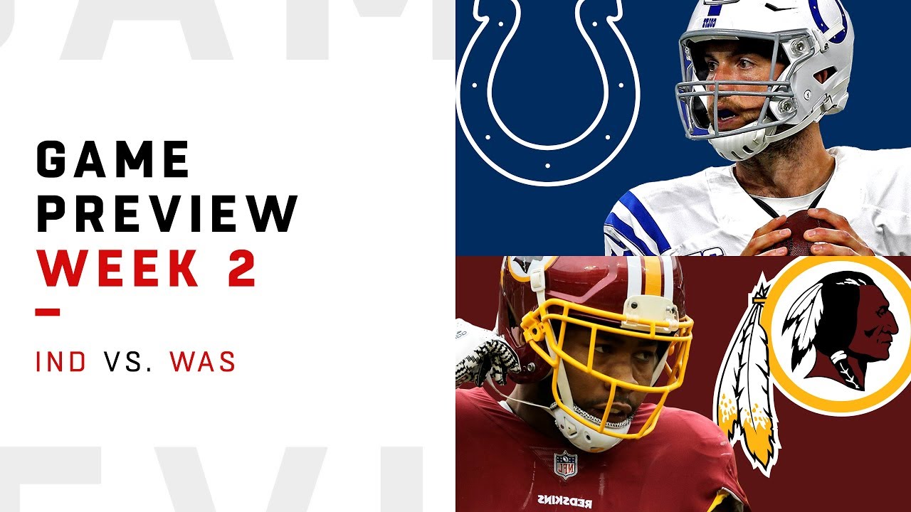 2018 Week 2: Indianapolis Colts vs. Washington Redskins Open Thread