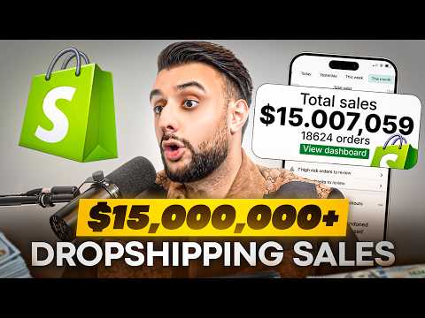 $15Million By 24 With Shopify Dropshipping & Brand Building | The Ecom King