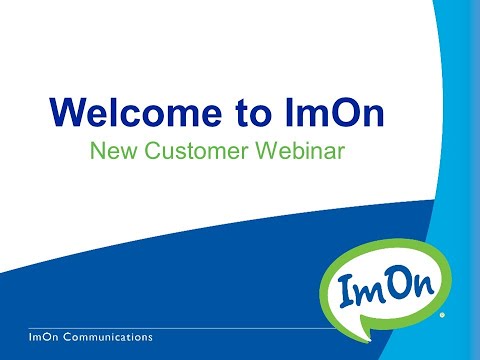 ImOn New Customer Webinar (June 2021)