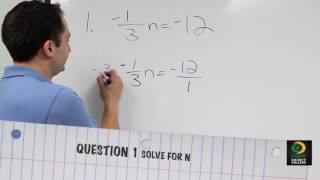 Math 100 Midterm Review - QUESTION 1