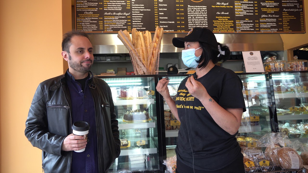 Davidovich Bakery's Bagel Talk Episode 10, Margie talks about food service under pandemic