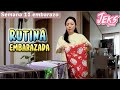 Rutina embarazada 🤰🏻 Limpiando y comiendo rico pero perdiendo peso | Receta del curry coreano  #vlog