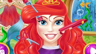 Disney Ariel Mermaid Princess Hair Salon Fashion & Makeover - Games for Children screenshot 4