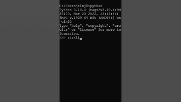 Python Convert Int To String #shorts
