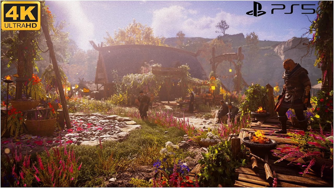 Assassins Creed Valhalla Ostara Festival Games | PS5™ Gameplay 4K HDR