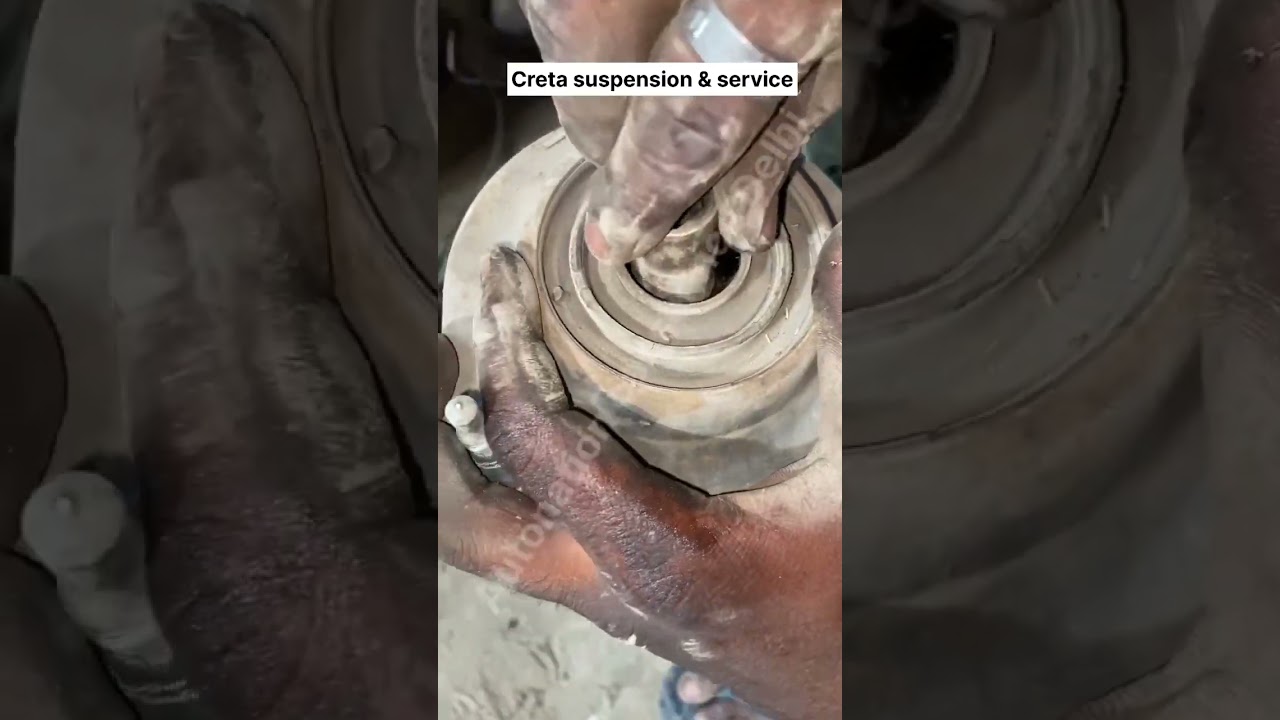 Creta suspension noise problem solve | Lower arm bush broken | 