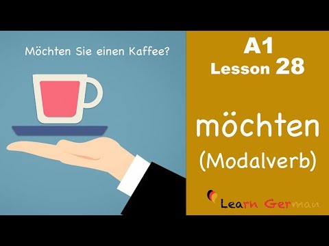 Learn German | möchten | Modal verbs | Modalverben | German for beginners | A1 - Lesson 28