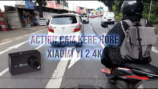 Tes action cam Kere Hore Xiaomi Yi 2 4K || MOTORAN #1