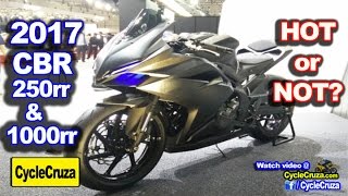 2017 CBR250rr and CBR1000rr - HOT or NOT?? | MotoVlog