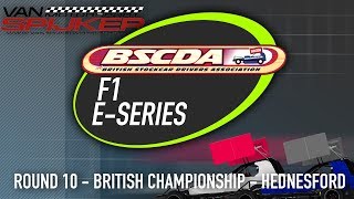 BSCDA/BriSCA F1 - E-SERIES ROUND 10 (BRITISH CHAMPIONSHIP) -SPONSORED BY VAN SPIJKER MOTORSPORT