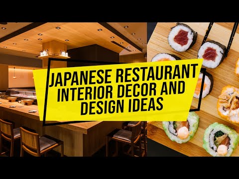 Japanese Restaurant Interior Decor And Design Ideas 34 Examples