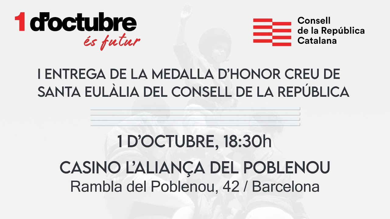 Acte institucional 1-O 2025 "L'1-O és futur"
