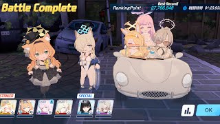 【ブルアカ】大決戦 ヒエロニムス 弾力装甲 Insane 市街地 27,766,848 記録用