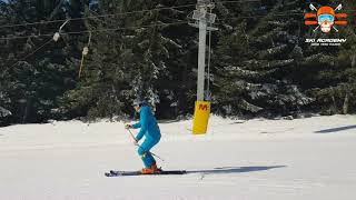 Nauka jazdy na nartach - śmig