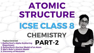 ATOMIC STRUCTURE | ICSE CLASS 8 Chemistry | Part - 2