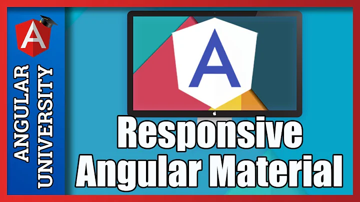 💥 Introduction To Responsive Design With Angular Material