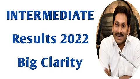 AP inter Results 2022 latest news|inter results 2022 today News ap|AP intermediate results 2022 date