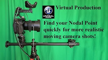 Find your lens Nodal Point easily for better Virtual Production results!