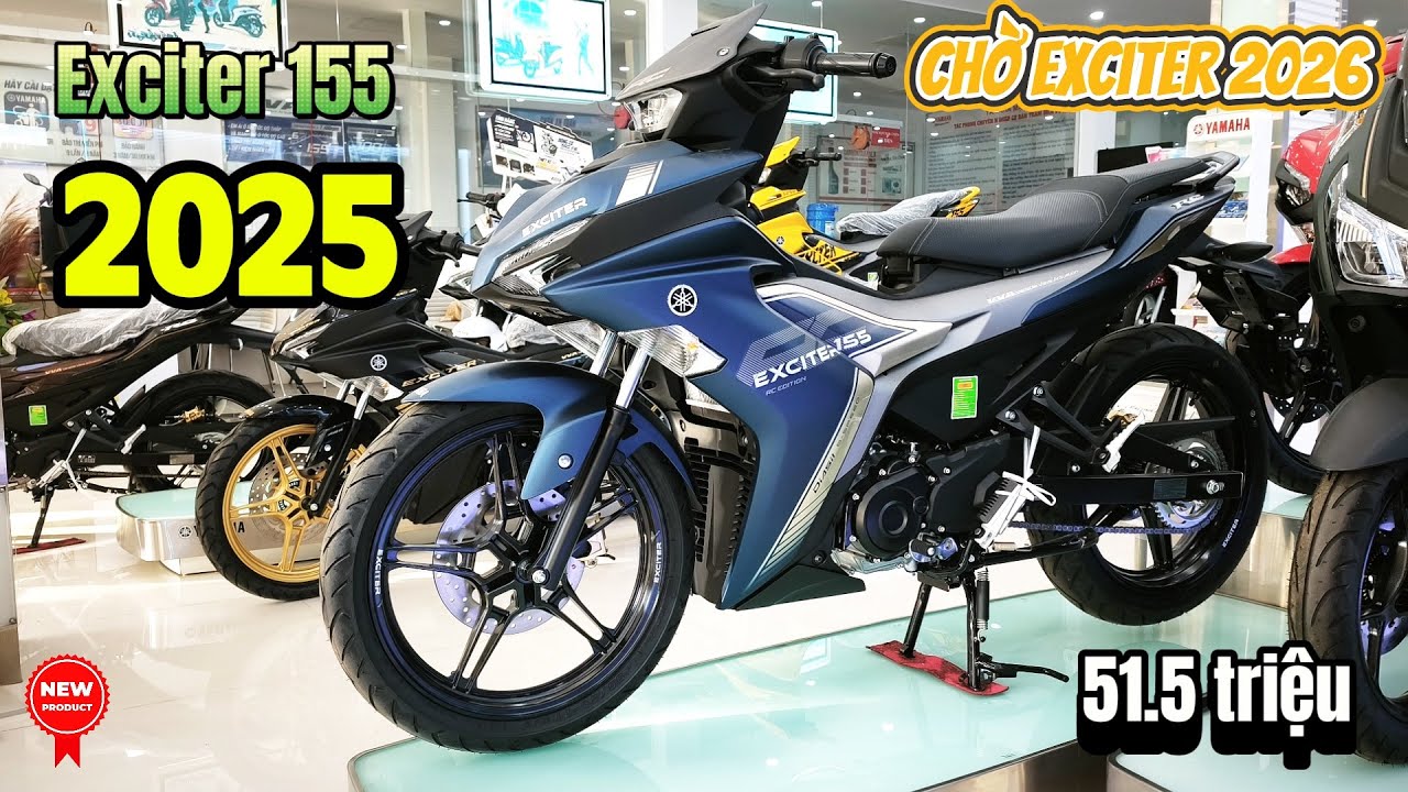 Chọn Exciter 155 2025 hay chờ Exciter 155 V3 2026 ▶ Giá Exciter 155 2025 TĂNG NHẸ 🔴 GIÁ XE MÁY VLOGS