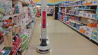 Giant Eagle Inventory Robot In Action