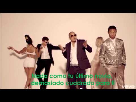 Blurred Lines | "Robin Thicke feat T.I. & Pharrell" subtitulado al español