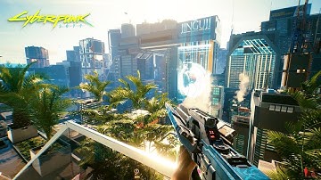 Cyberpunk 2077 UNREAL ENGINE 5 REMASTER! PSYCHO Ray Tracing 4K Level Graphics! RTX 3090 Gameplay