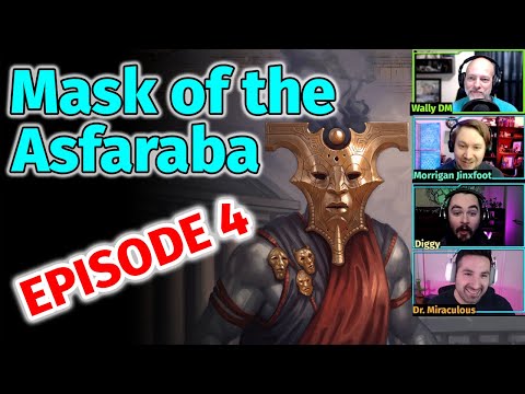 Part 4 - I Smell Pinecones - D&D Live Play Puzzles - Mask of the Asfaraba #dnd