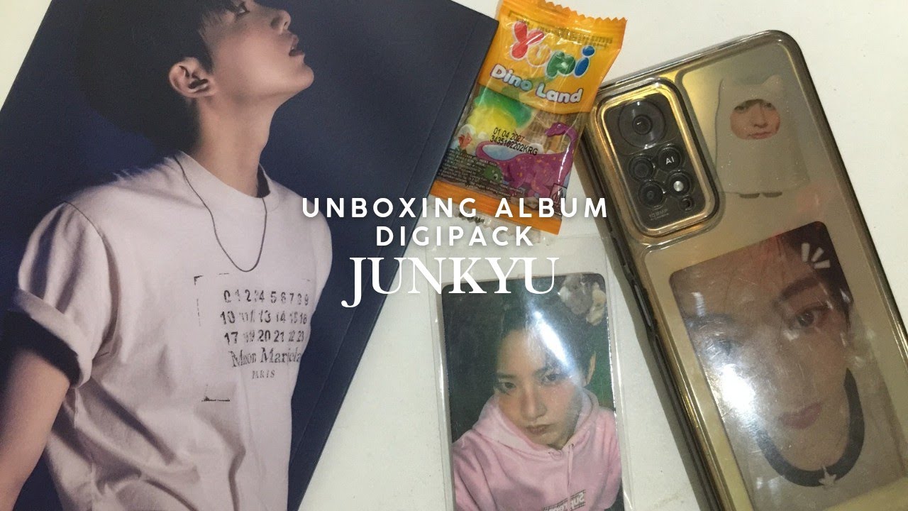 Unboxing digipack junkyu treasure 🩵🐨 