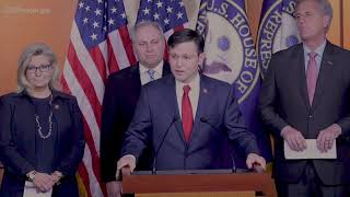 Rep. Mike Johnson joins House GOP Leadership press conference to discuss SOTU and impeachment.