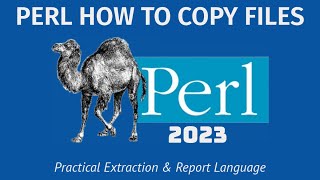 Perl Programming - HOW TO Copy Files 2023 Details