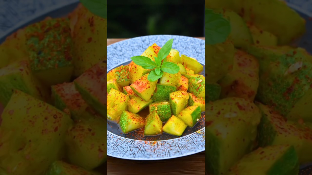 Spicy Cucumber Masala 🌶️ | Quick & Easy Refreshing Recipe! 