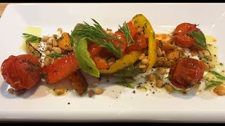Chef Jim Chapman Whipped Goat Cheese, Roasted Vegetables, and Toasted Pine Nuts Chef Jim Chapman Whipped Goat Cheese, Roasted Vegetables, and Toasted Pine Nuts