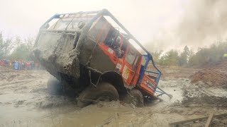 Heavy Trucks Off-Road Mud Pit |  Heavy Truck Vehicles in Action