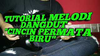 Tutorial melodi cincin permata biru || rita sugiarto