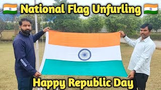 How To Unfurled The Flag / How to tie NATIONAL FLAG | how to tie flag on Republic day/Physical Wala