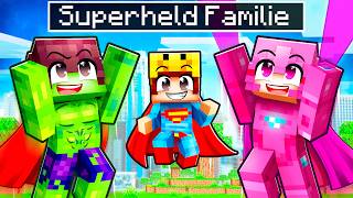 Het Leven Van Een SUPERHELD Familie In Minecraft!
